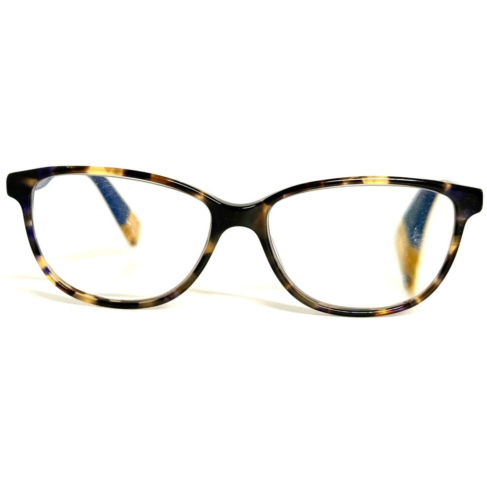 Furla VFU169K Eyeglassesโ Tortoise Blue Cat Eye Frames 52-16-140 COL.0744